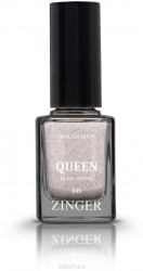 Лак для ногтей Zinger Квин 12 мл 635 серебряный металлик