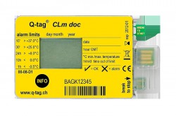 Термоиндикатор Кью-тэг ЦЛм док одноразовый