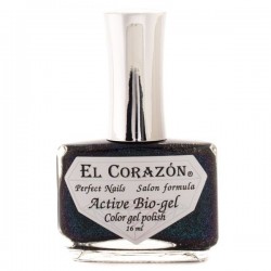 Лак для ногтей El Corazon Актив био-гель американский люрекс 16 мл 423/992