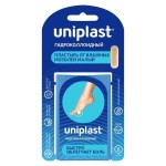 Пластырь, Унипласт р. 2смх6см 6 шт гидроколлоидный от влажных мозолей малый
