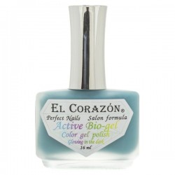 Лак для ногтей El Corazon Актив био-гель светящийся в темноте 16 мл 423/492