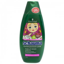 Шампунь Schauma Объем Пуш-Ап коллекционная серия с матрешкой 380 мл