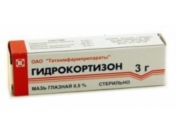 Гидрокортизон мазь глазн. 0.5% 3 г 1 шт.