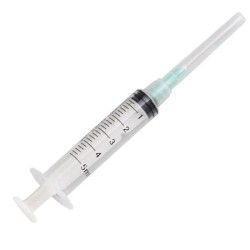 Шприц Bona Mente трехкомпонентный с иглой р. 0.7ммх38мм 22G 1 шт. 5 мл