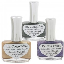 Лак для ногтей El Corazon Актив био-гель колр гель полиш джемстоунс 16 мл 423/463