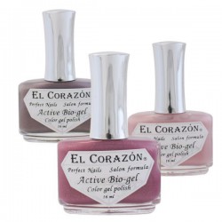 Лак для ногтей El Corazon Актив био-гель колр гель полиш Шайммер 16 мл 423/15