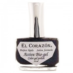 Лак для ногтей El Corazon Актив био-гель американский люрекс 16 мл 423/997