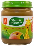 Пюре, Фрутена 100 г яблоко персик