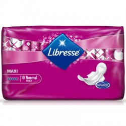 Прокладки женские Libresse макси нормал винг 10 шт.