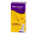 Белосалик лосьон, раствор для наружного применения 50 мл 1 шт насадка-распылитель