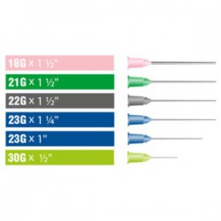 Игла стерильная одноразовая, р. 0.6ммх25мм 23G №1