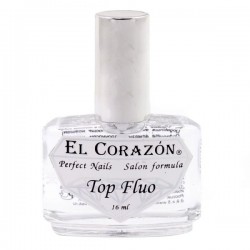 Лак для ногтей El Corazon Перфект нейлс топ-покрытие 16 мл флуоресцентный