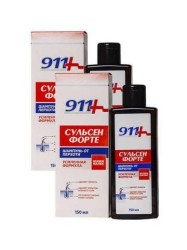 Шампунь 911 Ваша служба спасения Сульсен Форте от перхоти (усиленная формула) 2 шт. 150 мл