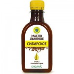 Масло льняное, Компас здоровья 200 мл Сибирское омега 3