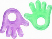 Прорезыватель Бусинка рука с водой