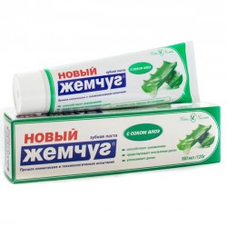 Зубная паста Новый жемчуг алоэ вера 100 мл